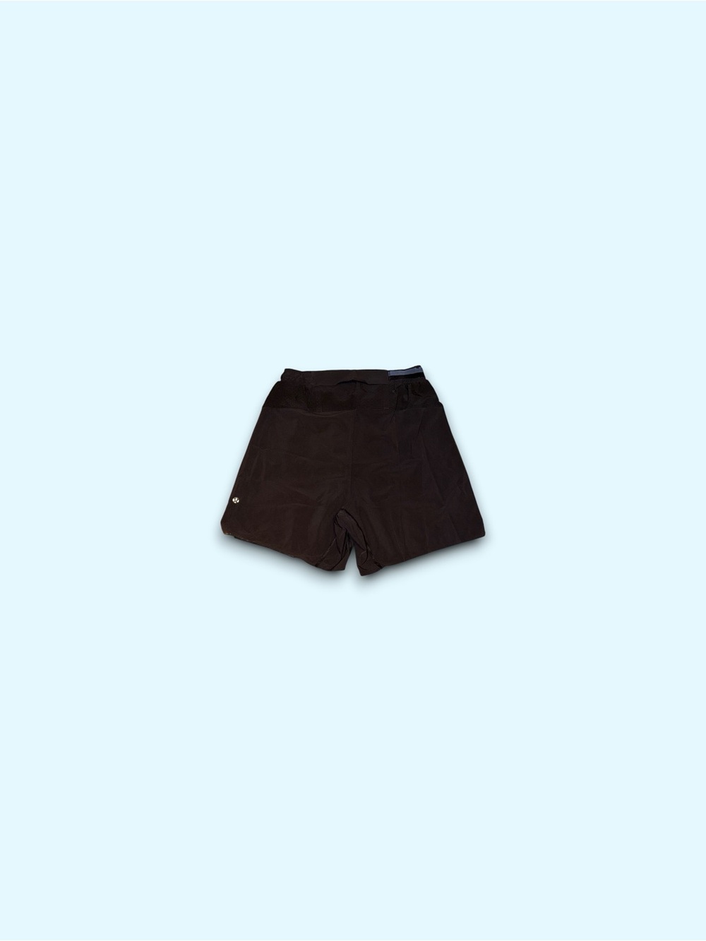 Lululemon athletica black liner-less running athletic shorts size unisex XS